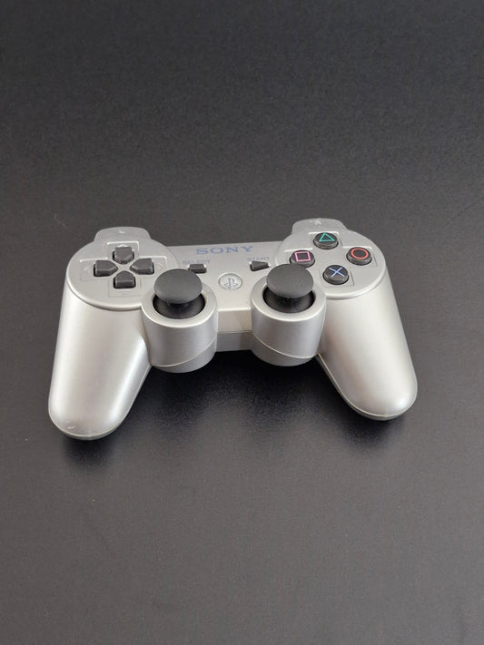 PlayStation 3 Controller - Silver - PS3 - B Grade Condition