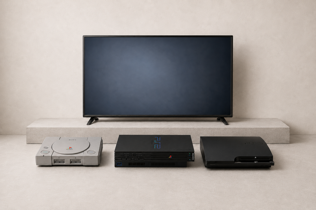 How to Connect a PS1, PS2 or PS3 to a Modern TV