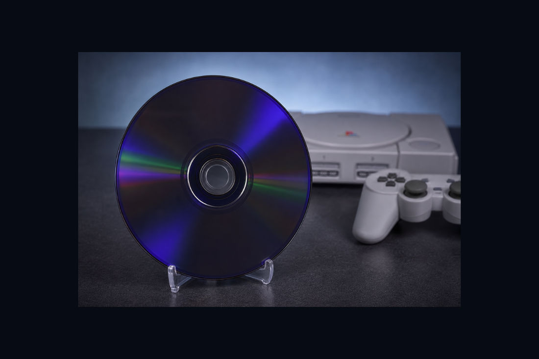 Why Original PlayStation Discs Were Black