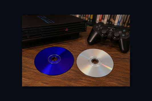 Why Are Some PS2 Discs Blue Instead of Silver?