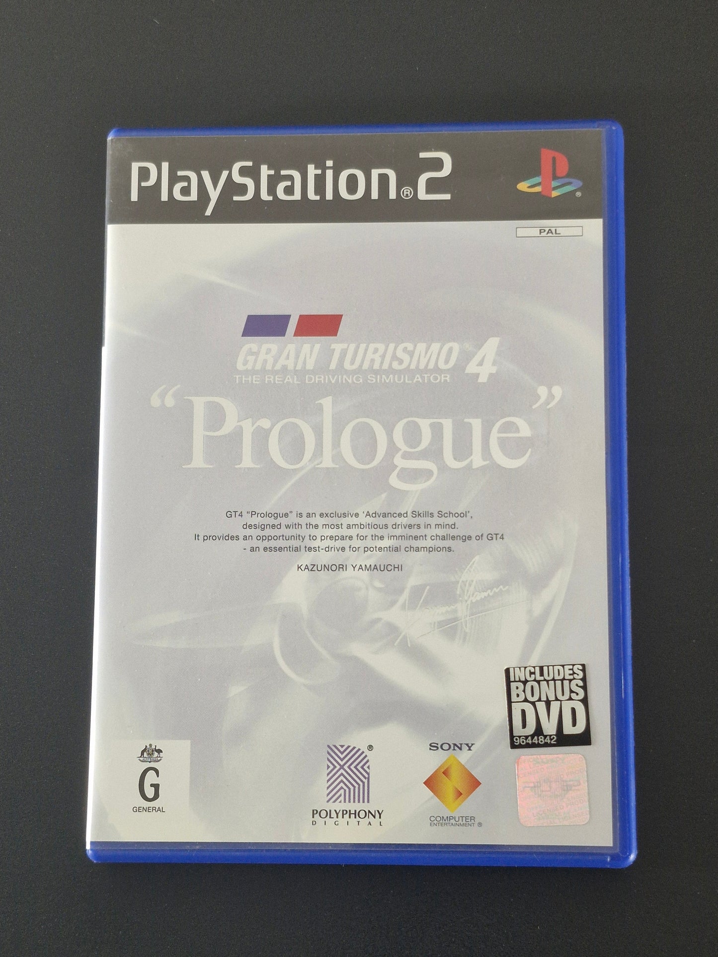 Gran Turismo 4: Prologue (Polyphony Digital) Includes Bonus DvD