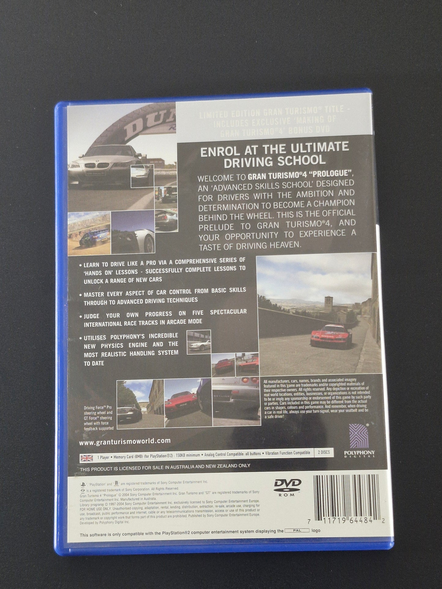 Gran Turismo 4: Prologue (Polyphony Digital) Includes Bonus DvD