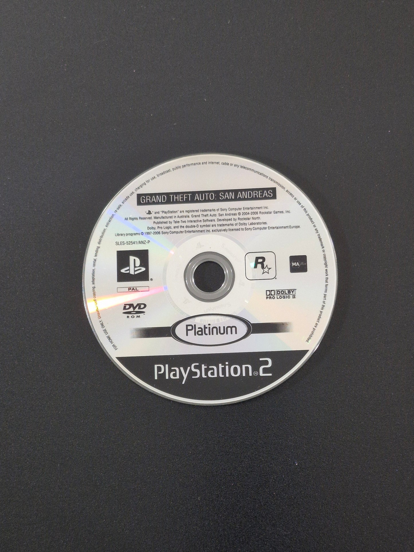 Grand Theft Auto: San Andreas (Rockstar Games) - Platinum Edition
