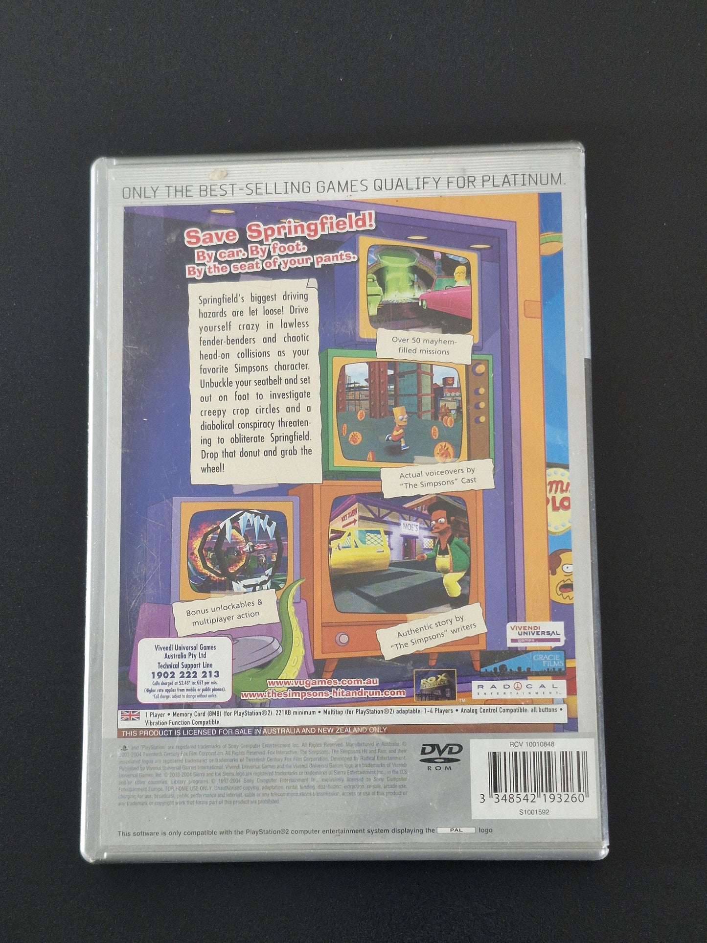 The Simpsons: Hit & Run (Sierra)