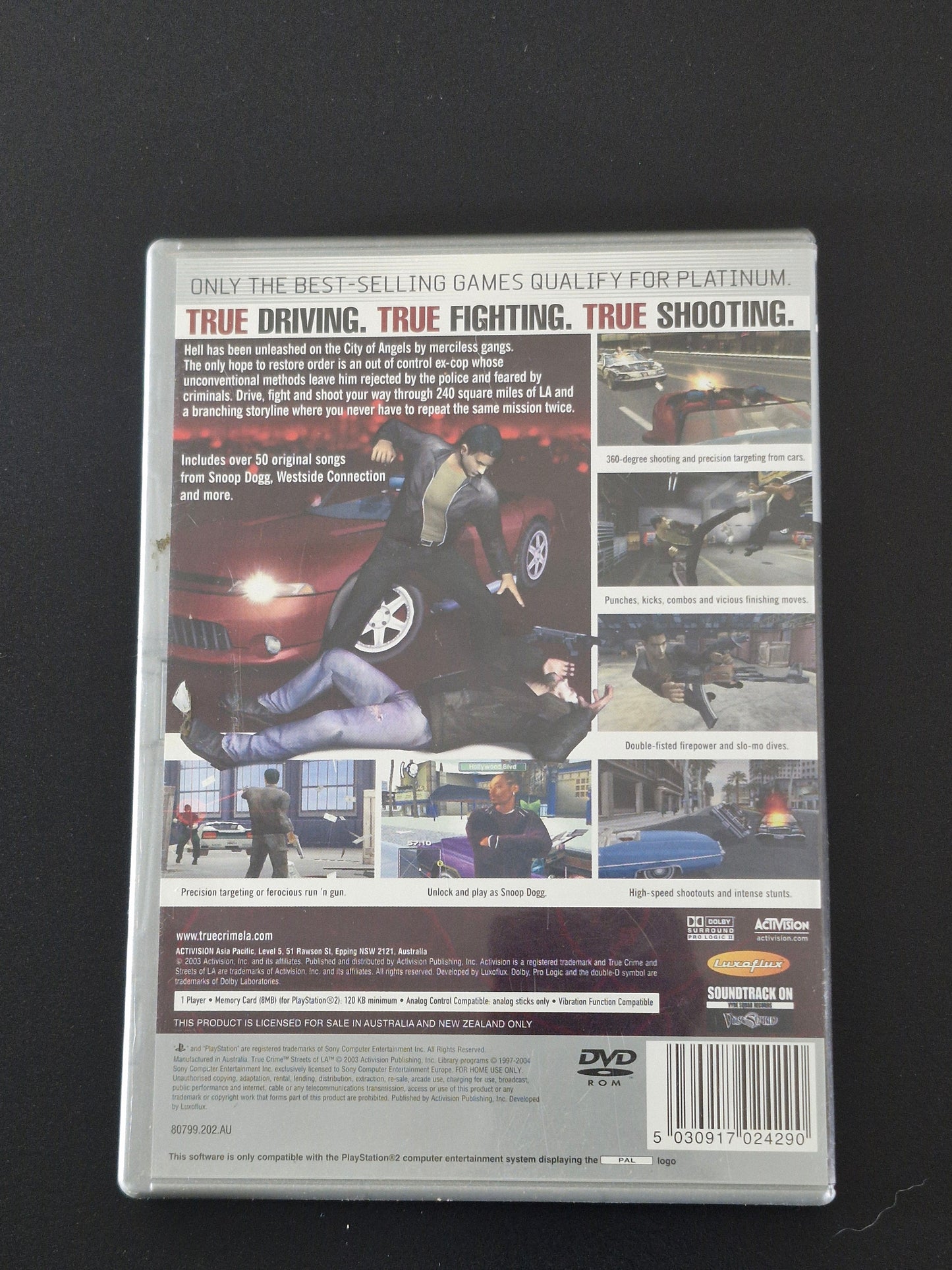 True Crime: Streets of LA (Activation) - Platinum Edition