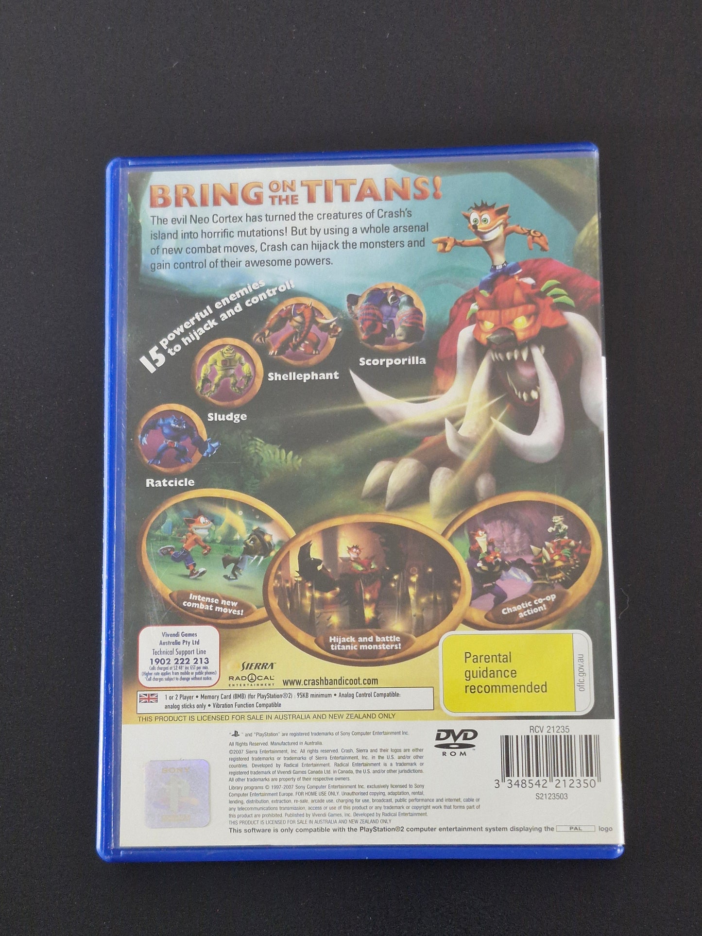 Crash of the Titans (Sierra)
