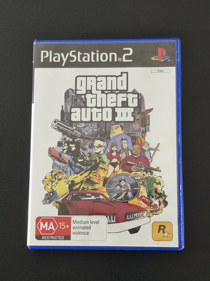 GTA III (Rockstar Games) Complete With Map