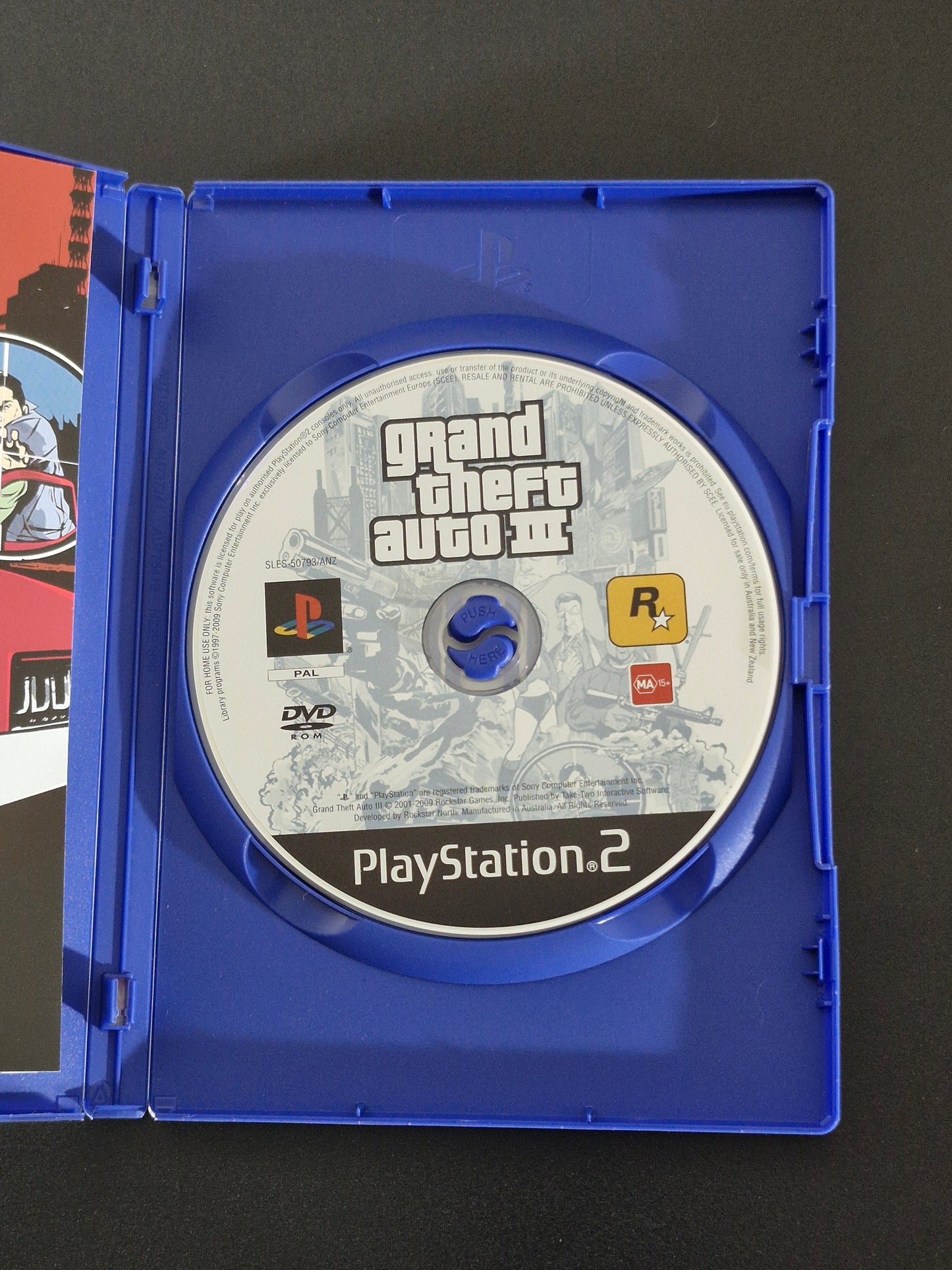 GTA III (Rockstar Games) Complete With Map