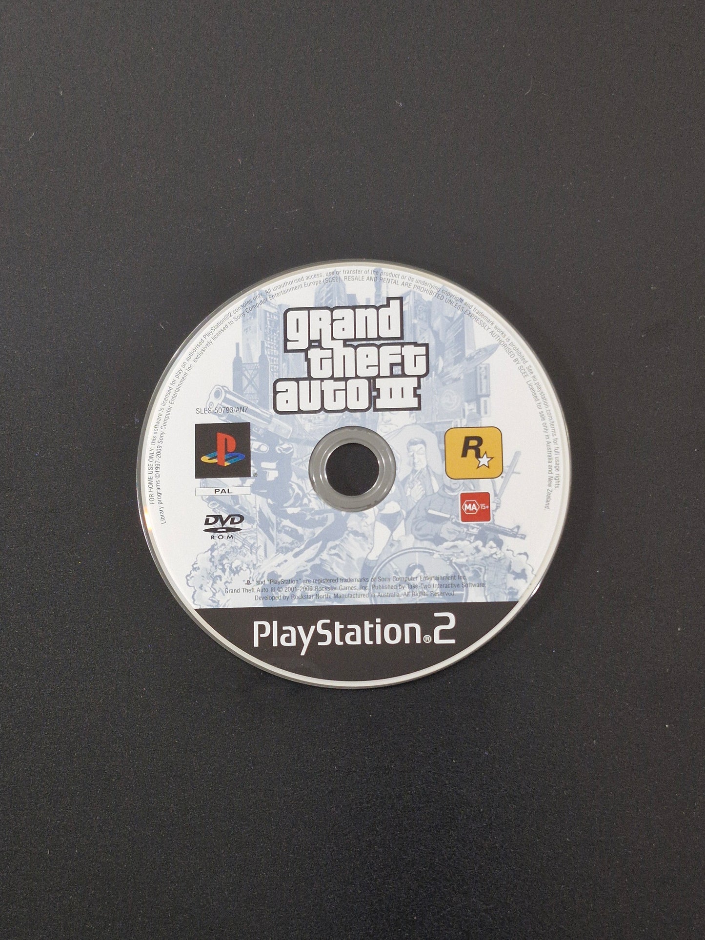 GTA III (Rockstar Games) Complete With Map