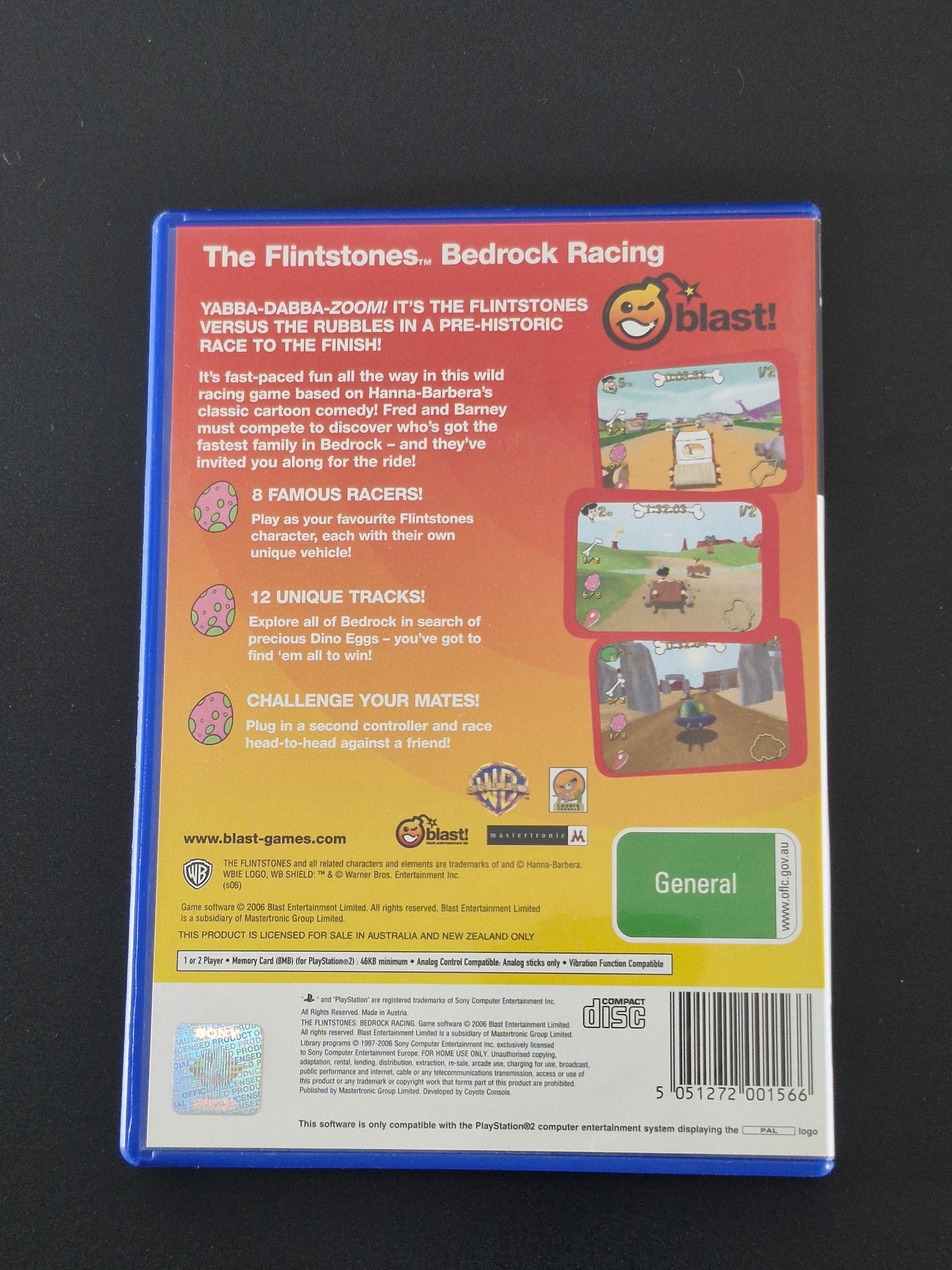 The Flintstones: Bedrock Racing (WB, Blast)