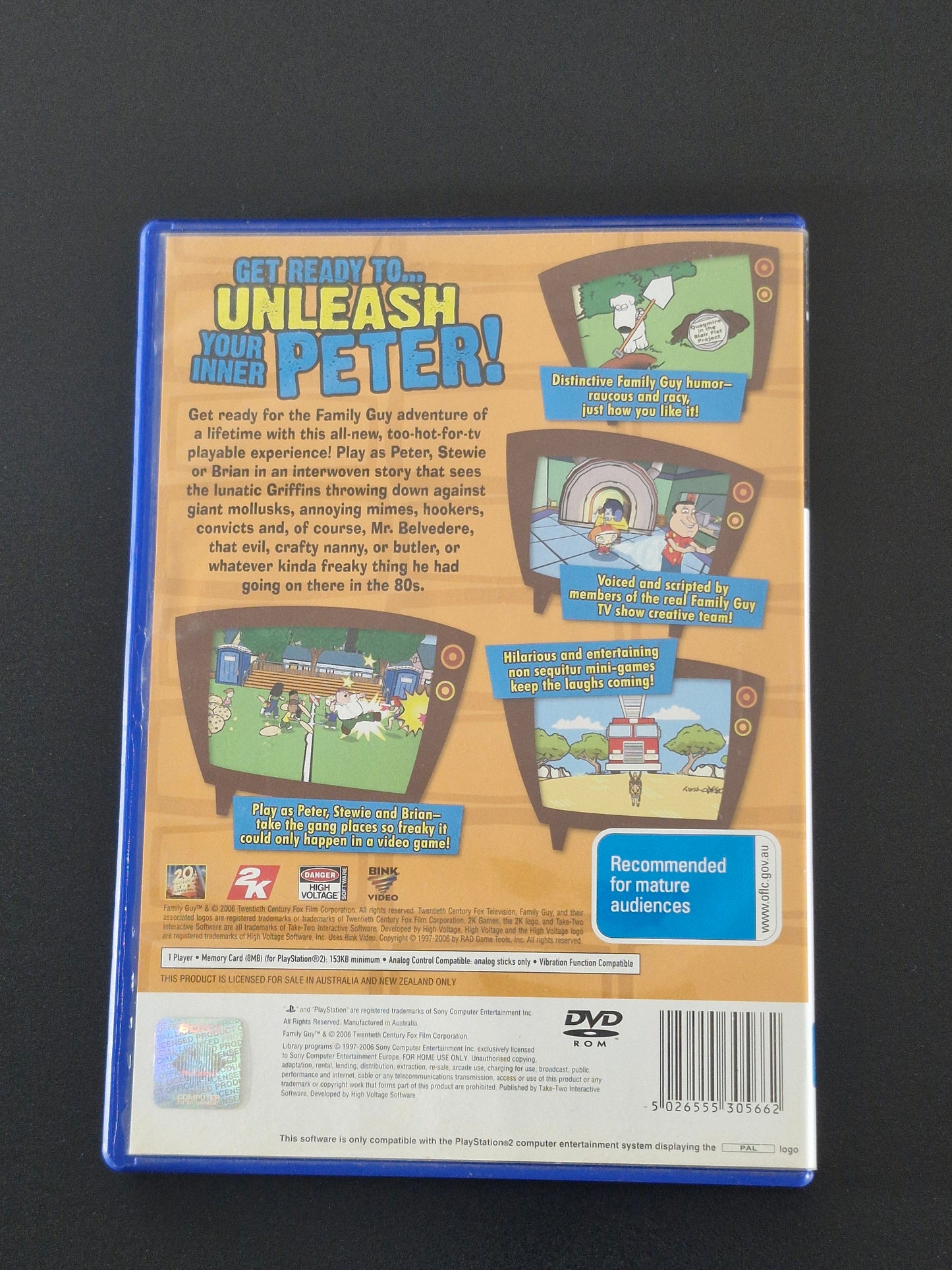 Family Guy Video Game (2K)