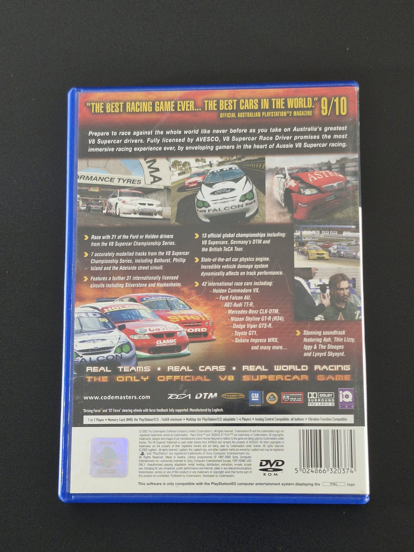 V8 Supercars Australia: Race Driver (Avesco, Codemasters)
