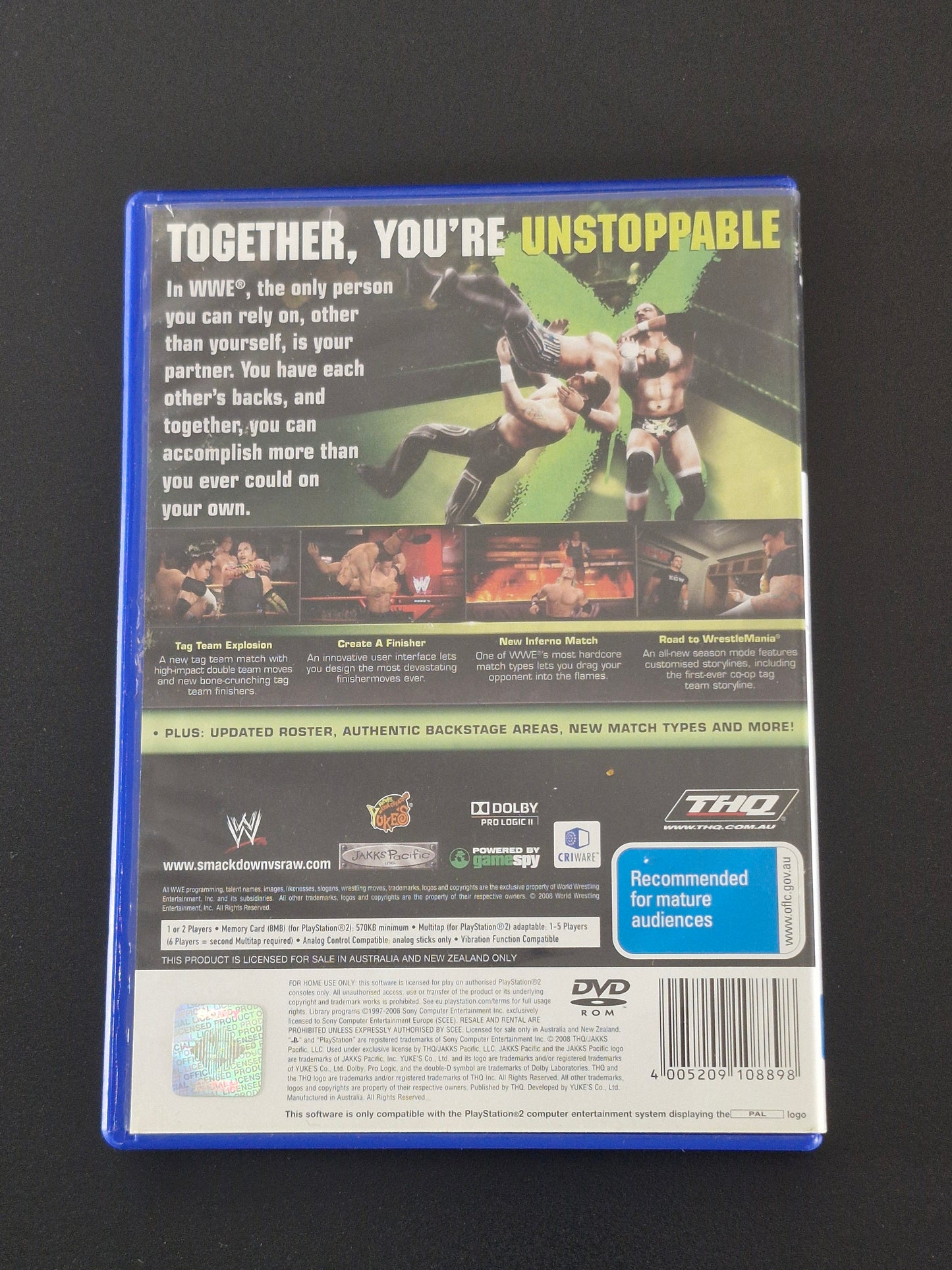 WWE SmackDown vs. Raw 2009 Featuring ECW (THQ)