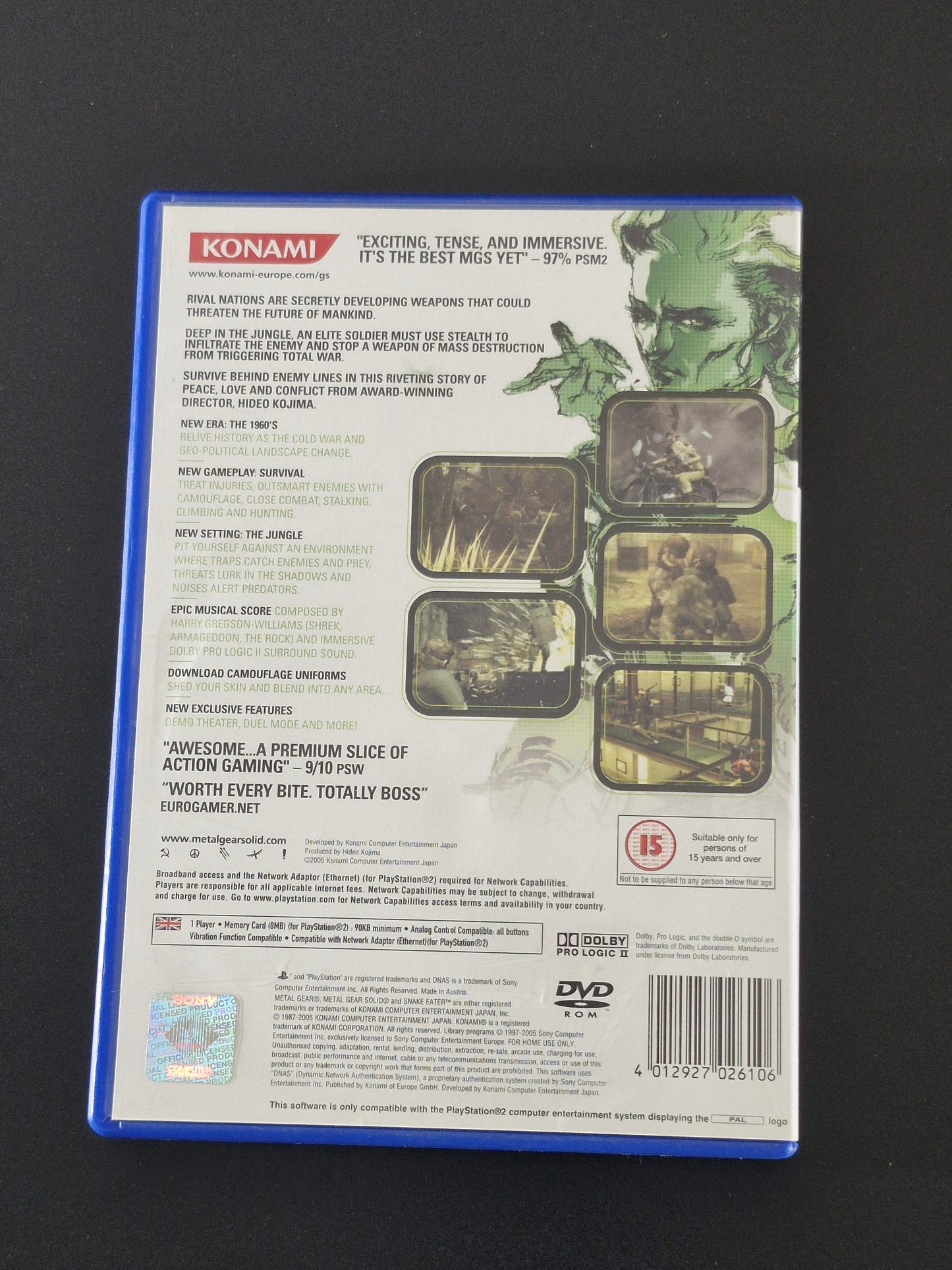 Metal Gear Solid 3: Snake Eater (Konami)