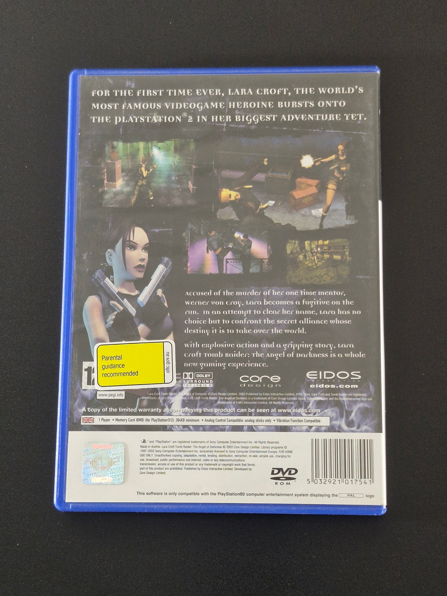 Tomb Raider: The Angel of Darkness (Core Design, Eidos Interactive)