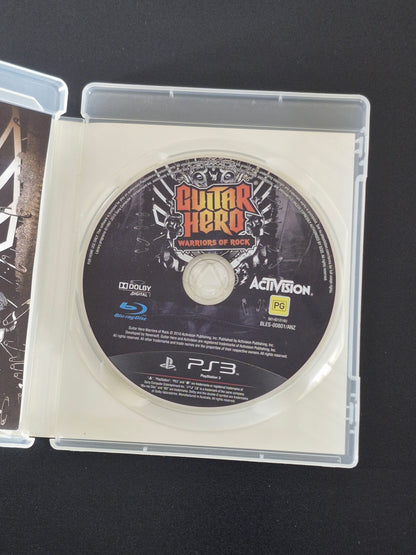 Guitar Hero: Warriors of Rock (Activision, Never soft)