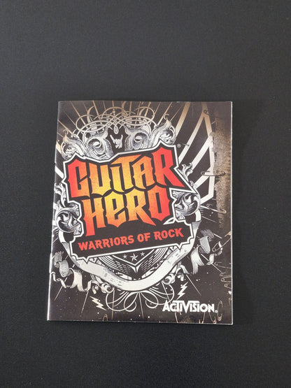 Guitar Hero: Warriors of Rock (Activision, Never soft)