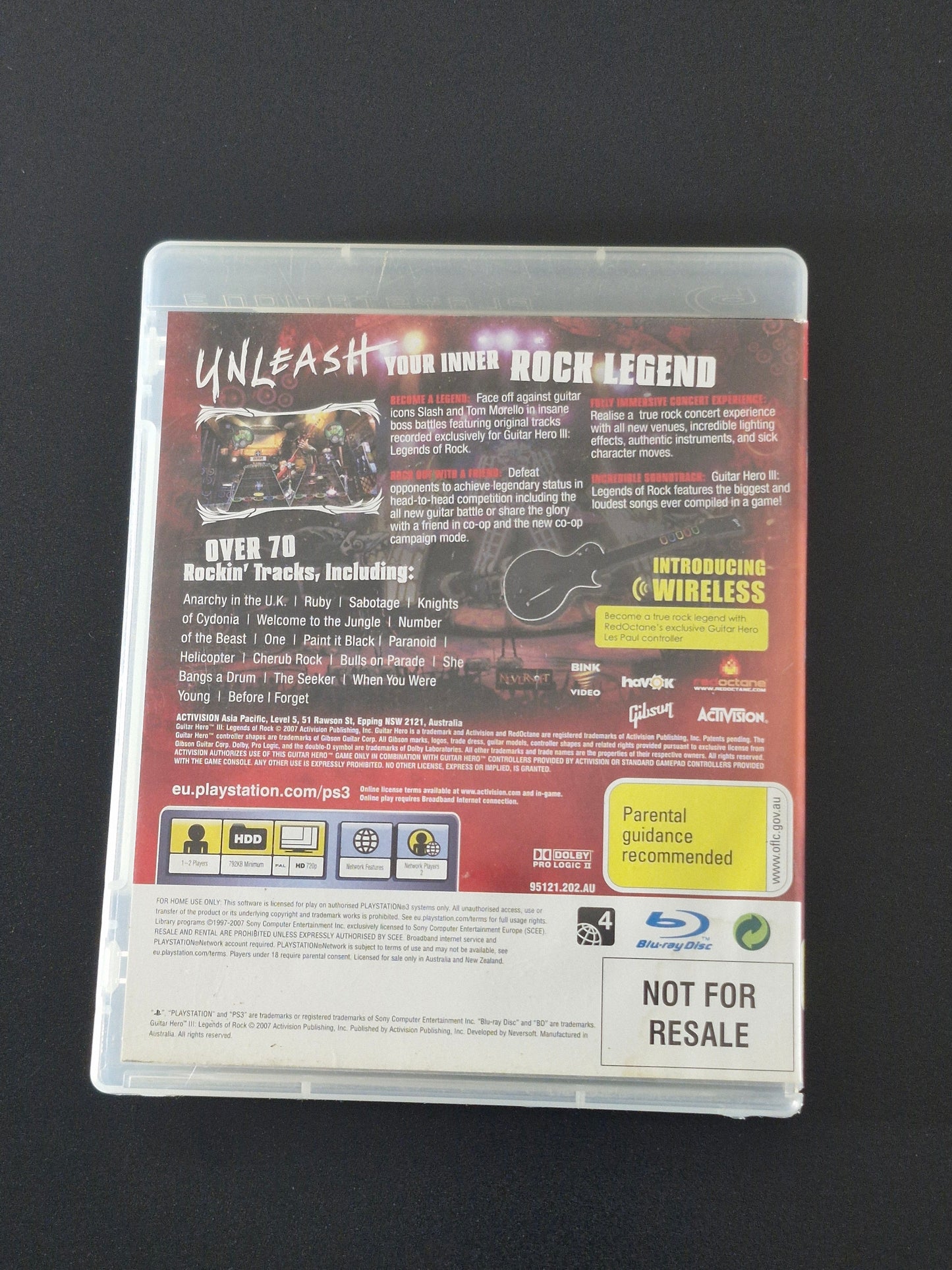 Guitar Hero III: Legends of Rock (Activision, Neversoft)