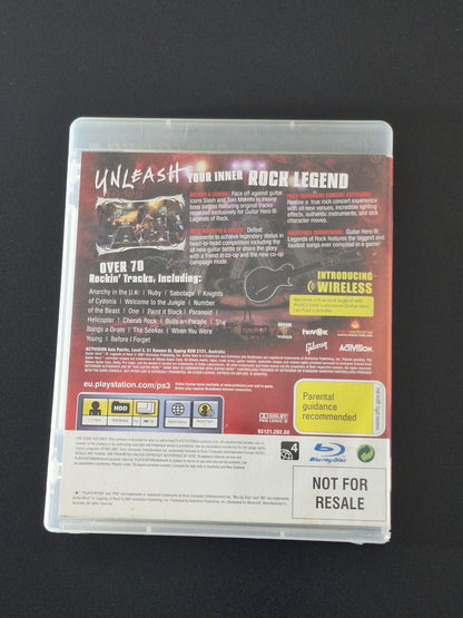 Guitar Hero III: Legends of Rock (Activision, Neversoft)