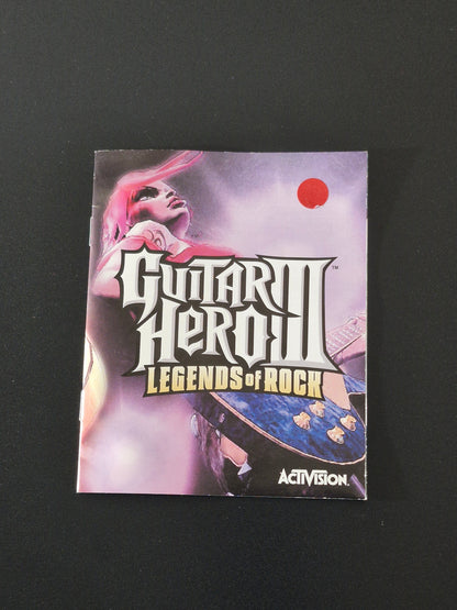 Guitar Hero III: Legends of Rock (Activision, Neversoft)