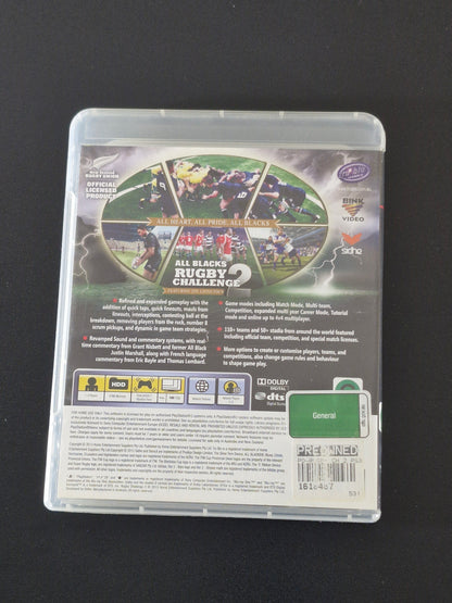 All Blacks Rugby Challenge 2 (Sidhe, Home Entertainment Suppliers)