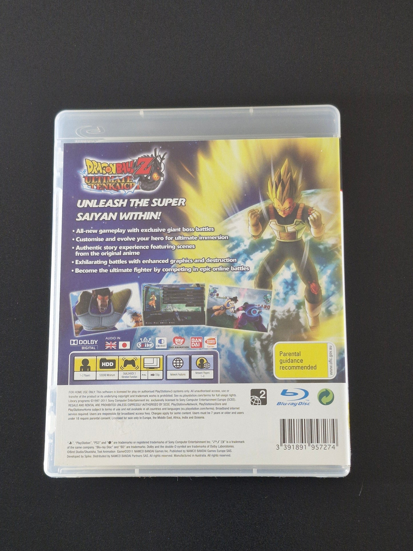 Dragon Ball Z: Ultimate Tenkaichi (Bandai Namco, Spike)