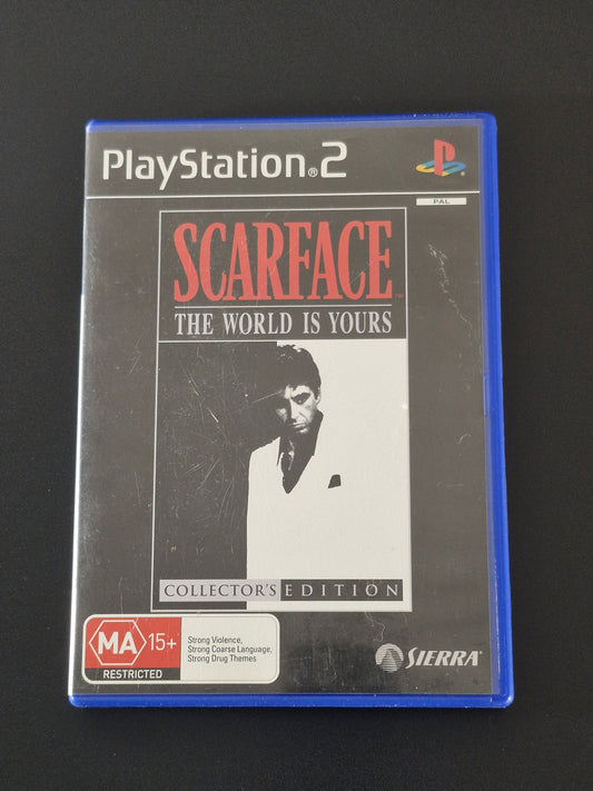 Scarface: The World Is Yours Collector's Edition (Sierra) - Complete with Original Map & Bonus DVD