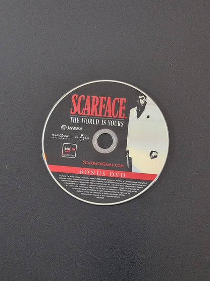 Scarface: The World Is Yours Collector's Edition (Sierra) - Complete with Original Map & Bonus DVD