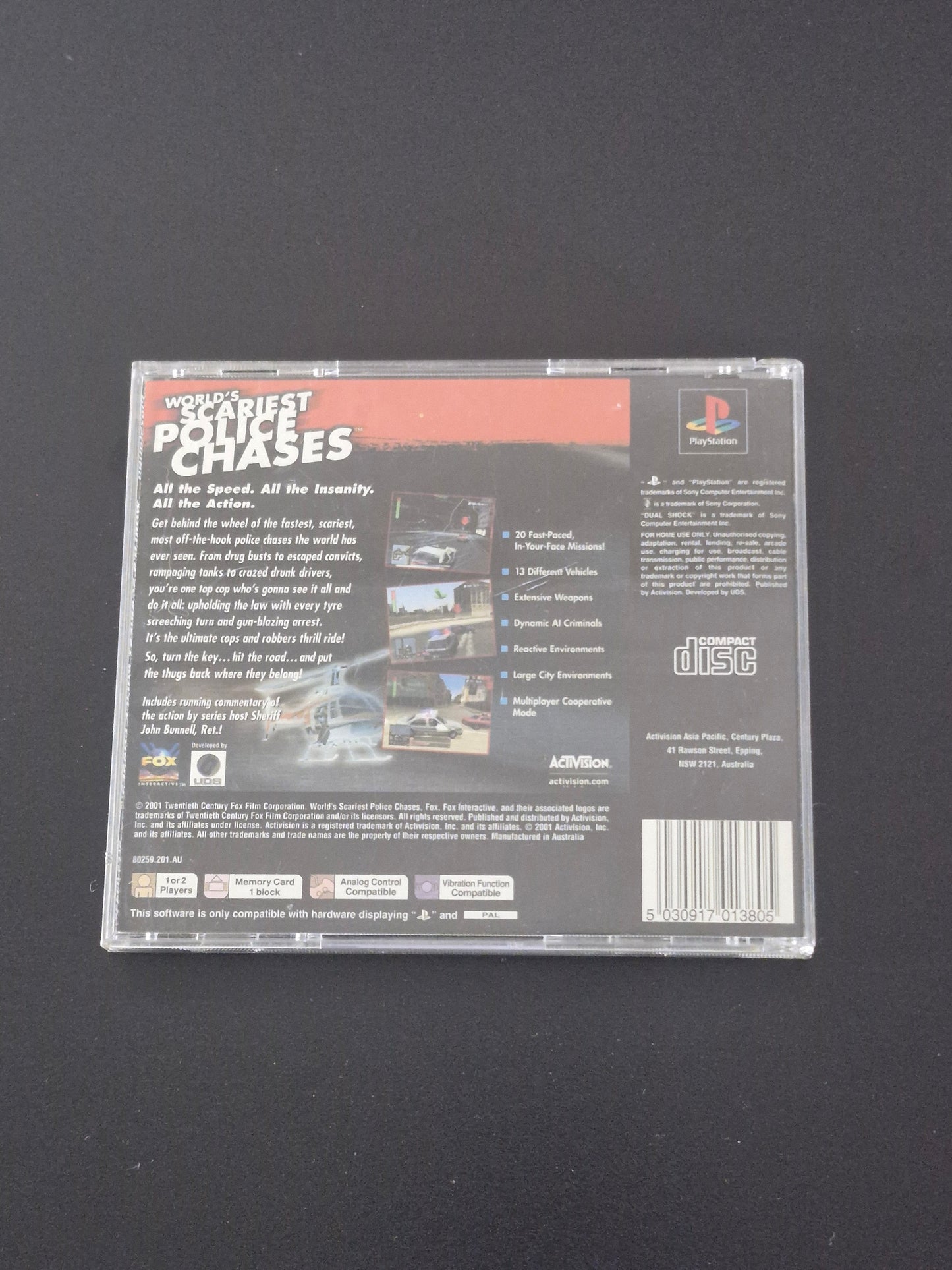 World's Scariest Police Chases (Unique Development Studios, Activision)