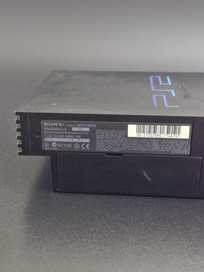 Sony PlayStation 2 PS2 Fat Console SCPH-39002 PAL Bundle Controller Cables Tested