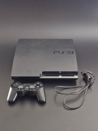 Sony PlayStation 3 PS3 Slim Console CECH-2102B Controller Power Cable