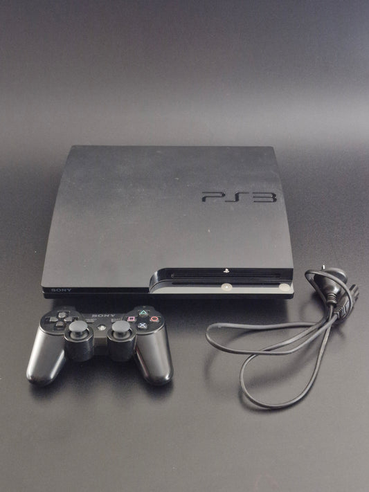 Sony PlayStation 3 PS3 Slim Console CECH-2102B Controller Power Cable