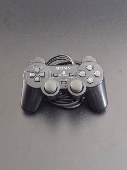 PlayStation 2 DualShock 2 Controller - Black - Genuine OEM - Tested Working - A Grade