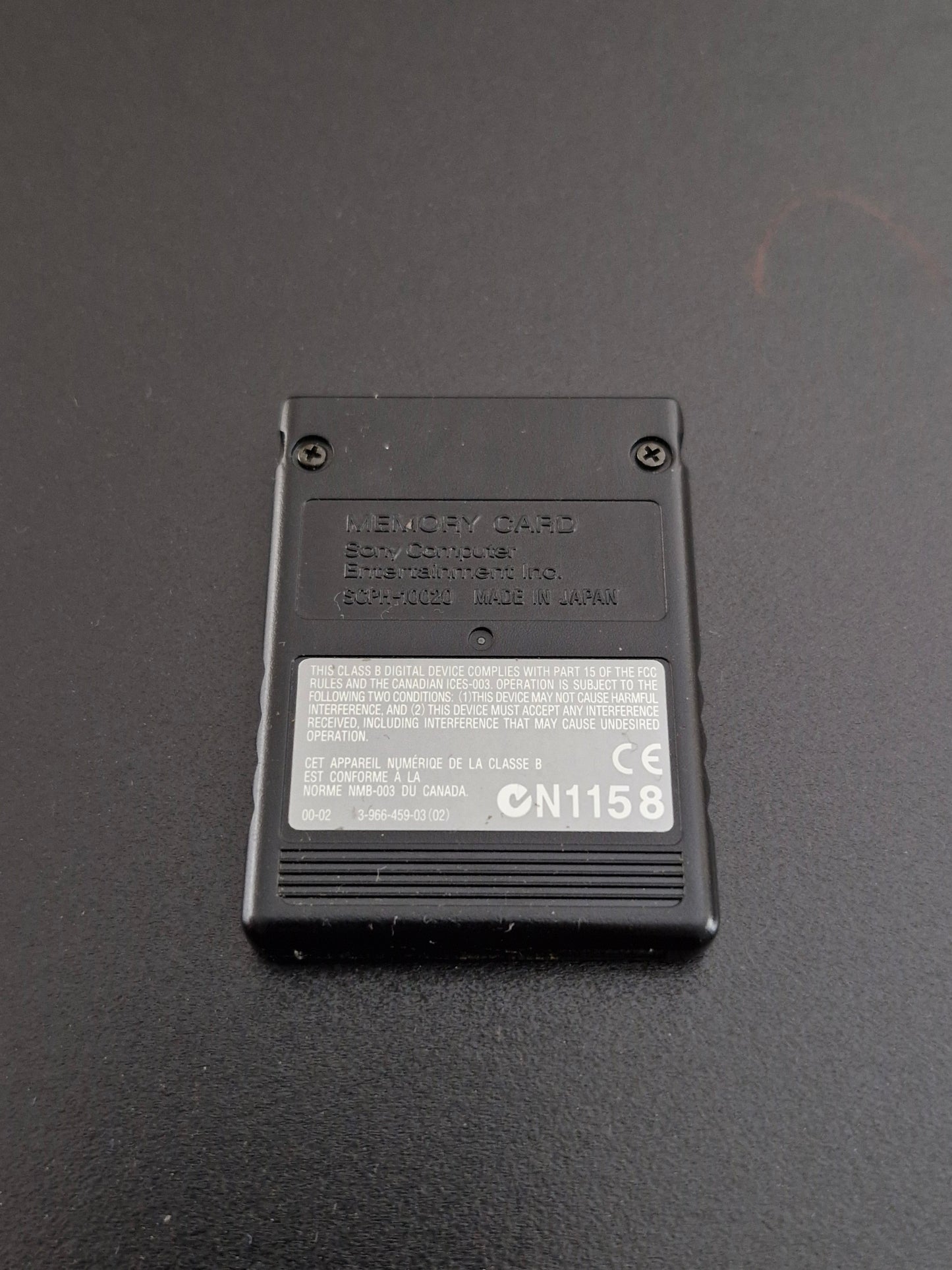 PlayStation 2 8MB Memory Card - Genuine OEM - MagicGate - SCPH-10020 - Tested Working - A Grade Condition