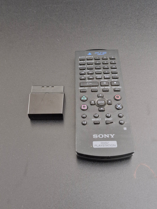 PlayStation 2 DVD Remote Control - Receiver Genuine - Tested Working - OEM - Excellent Condition