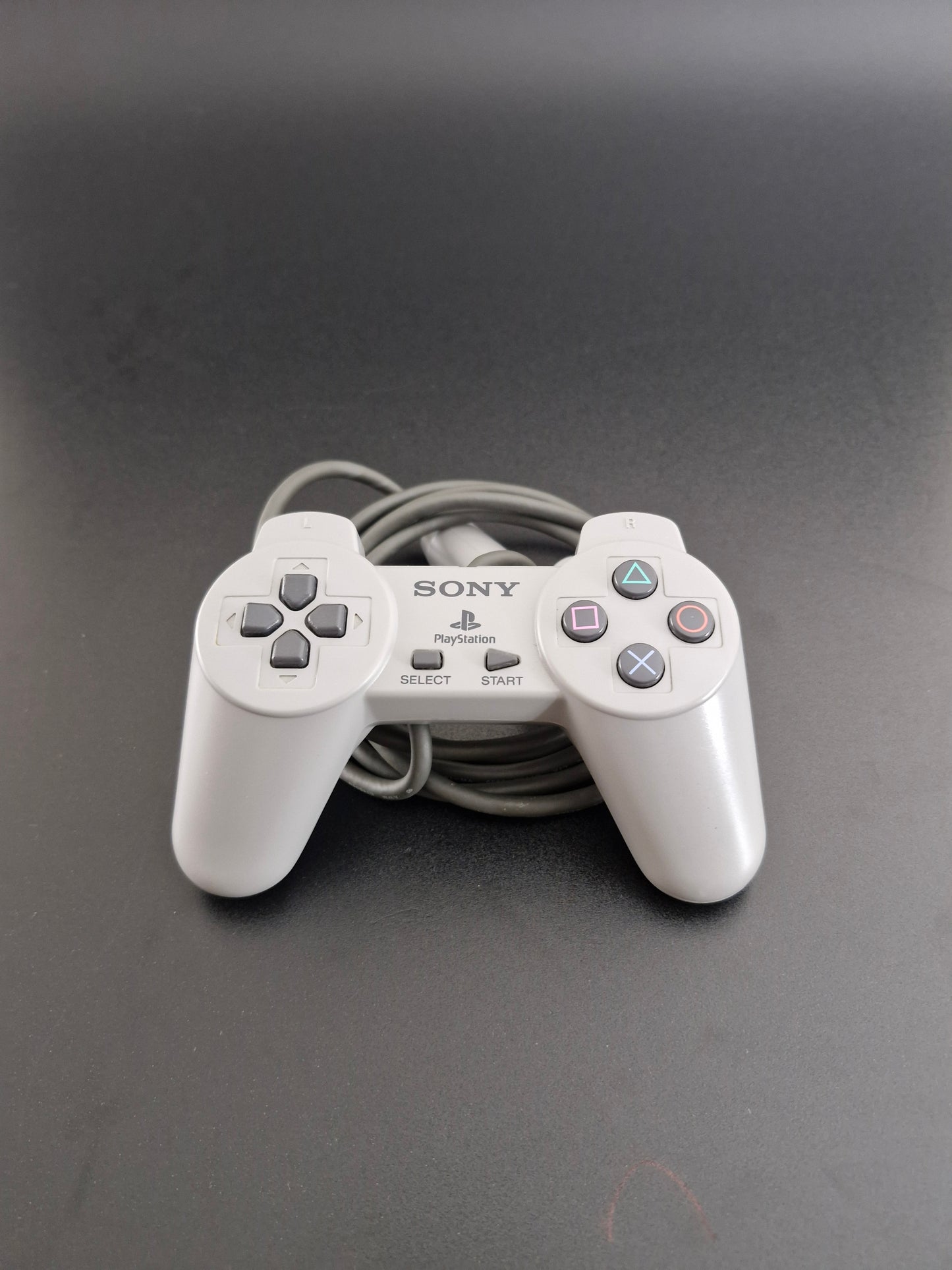 PlayStation 1 Original Digital Controller - Grey - Genuine OEM - Tested Working - Excellent Condition