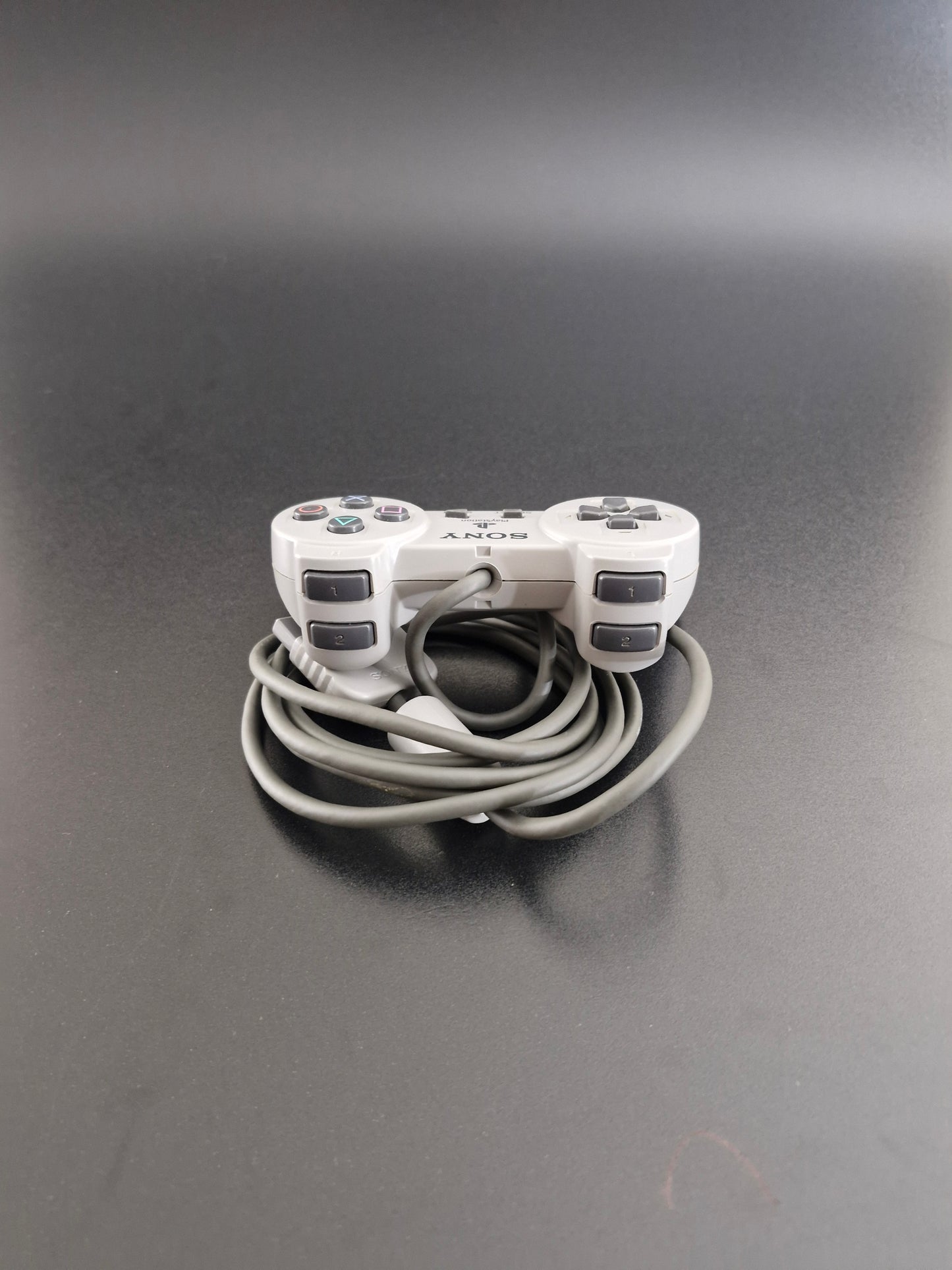PlayStation 1 Original Digital Controller - Grey - Genuine OEM - Tested Working - Excellent Condition