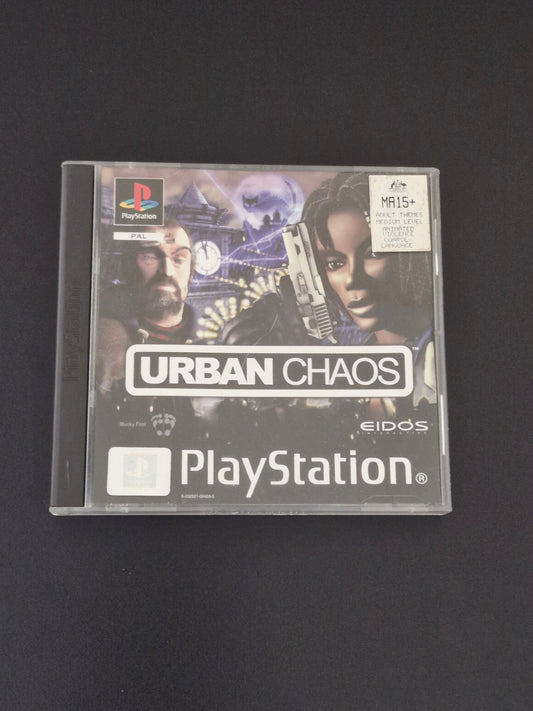 PlayStation 1 Game – Urban Chaos – PS1 PAL – Complete – Pre-Owned