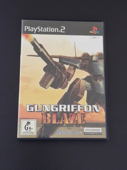 PlayStation 2 Game – Gungriffon Blaze – PS2 PAL – Complete – Pre-Owned