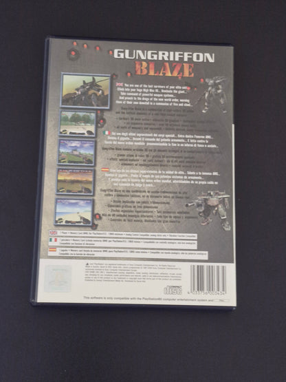PlayStation 2 Game – Gungriffon Blaze – PS2 PAL – Complete – Pre-Owned