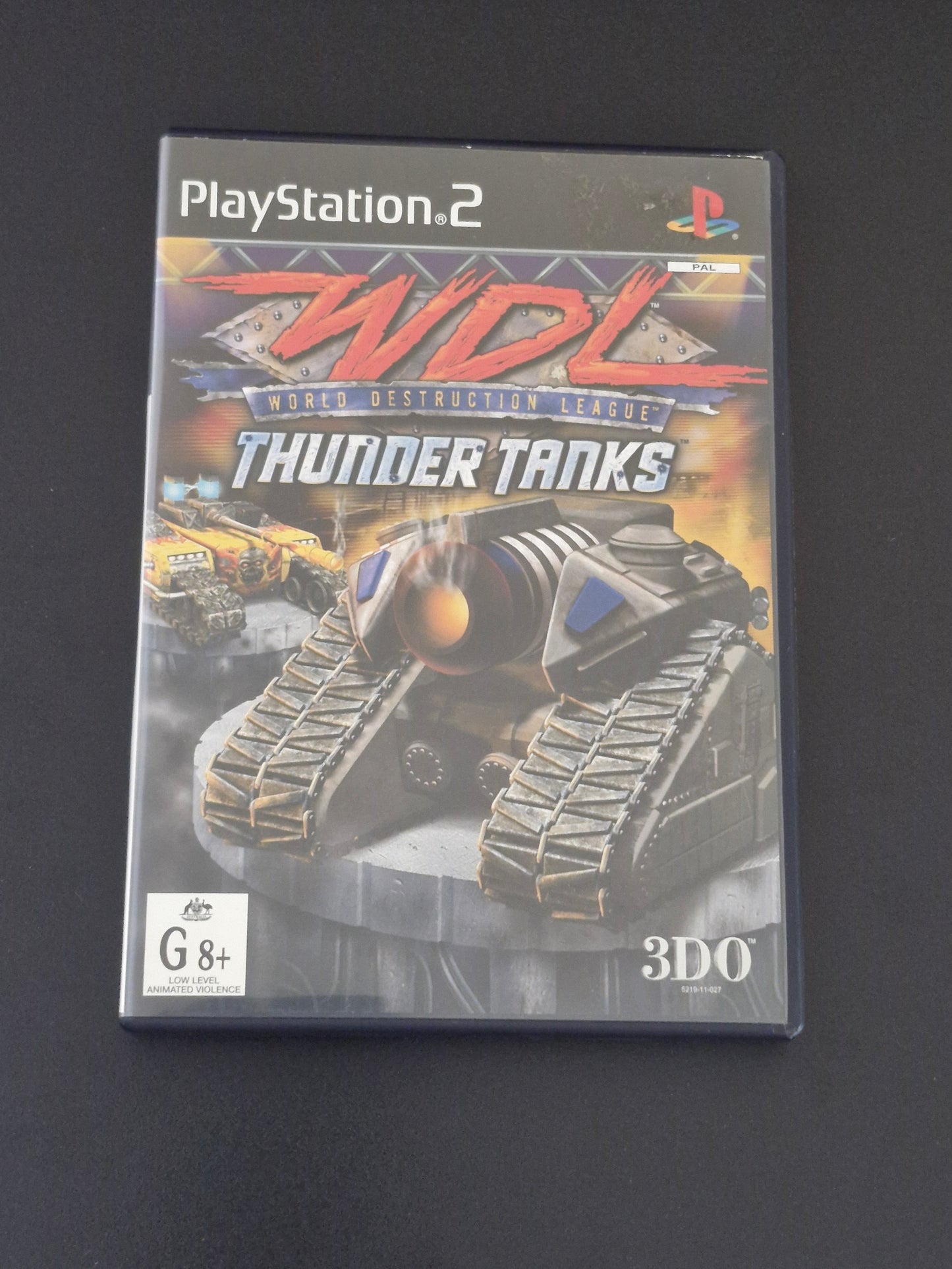 PlayStation 2 Game – World Destruction League: Thunder Tanks – PS2 PAL – Complete – Pre-Owned