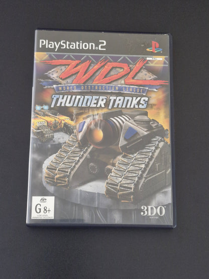 PlayStation 2 Game – World Destruction League: Thunder Tanks – PS2 PAL – Complete – Pre-Owned