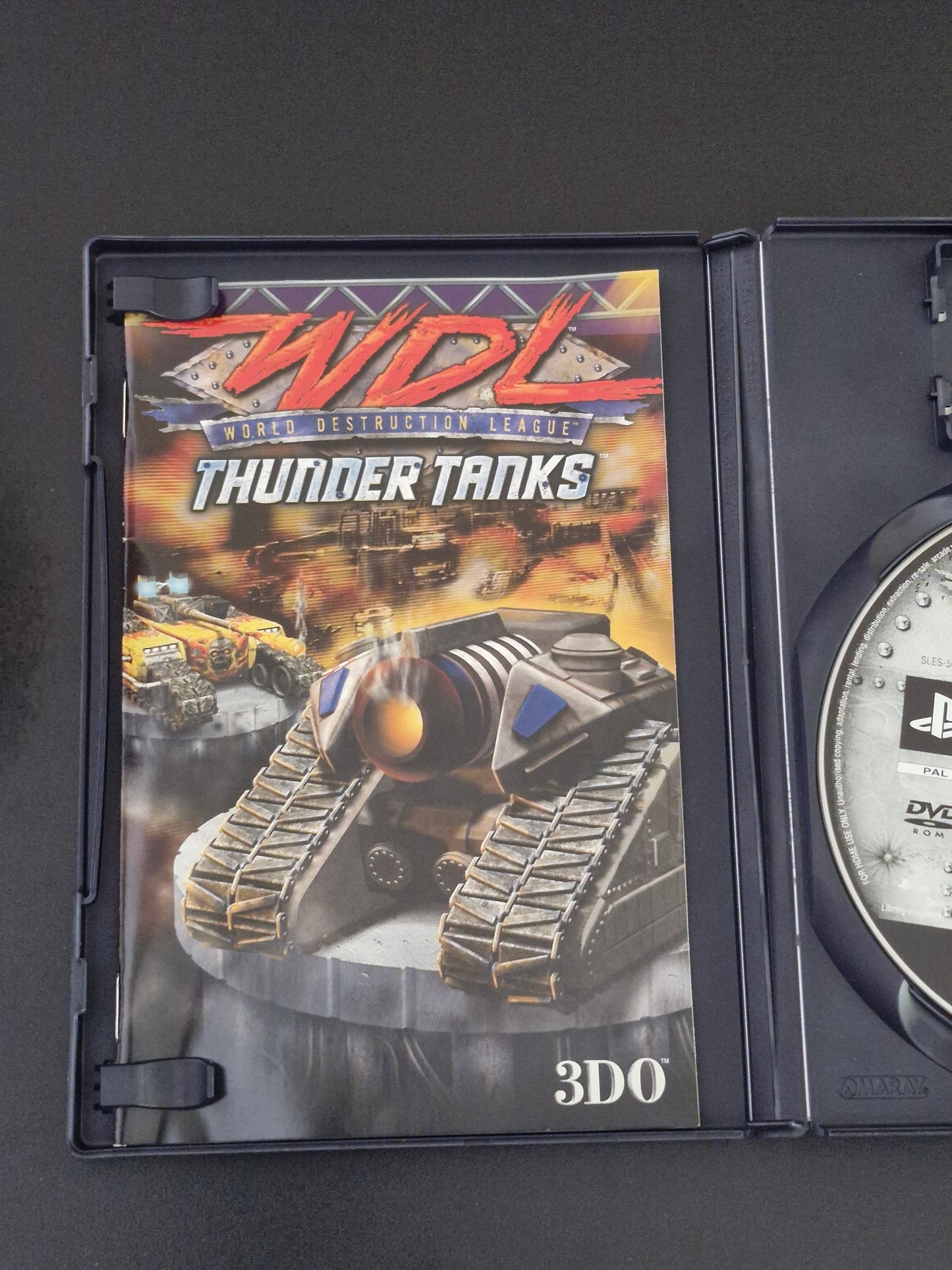 PlayStation 2 Game – World Destruction League: Thunder Tanks – PS2 PAL – Complete – Pre-Owned