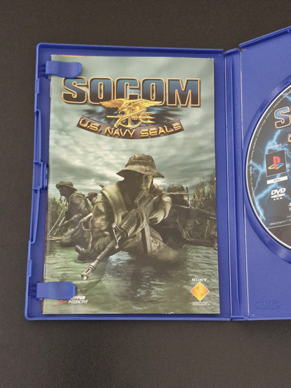 PlayStation 2 Game – SOCOM: U.S. Navy SEALs – PS2 PAL – Complete – Pre-Owned