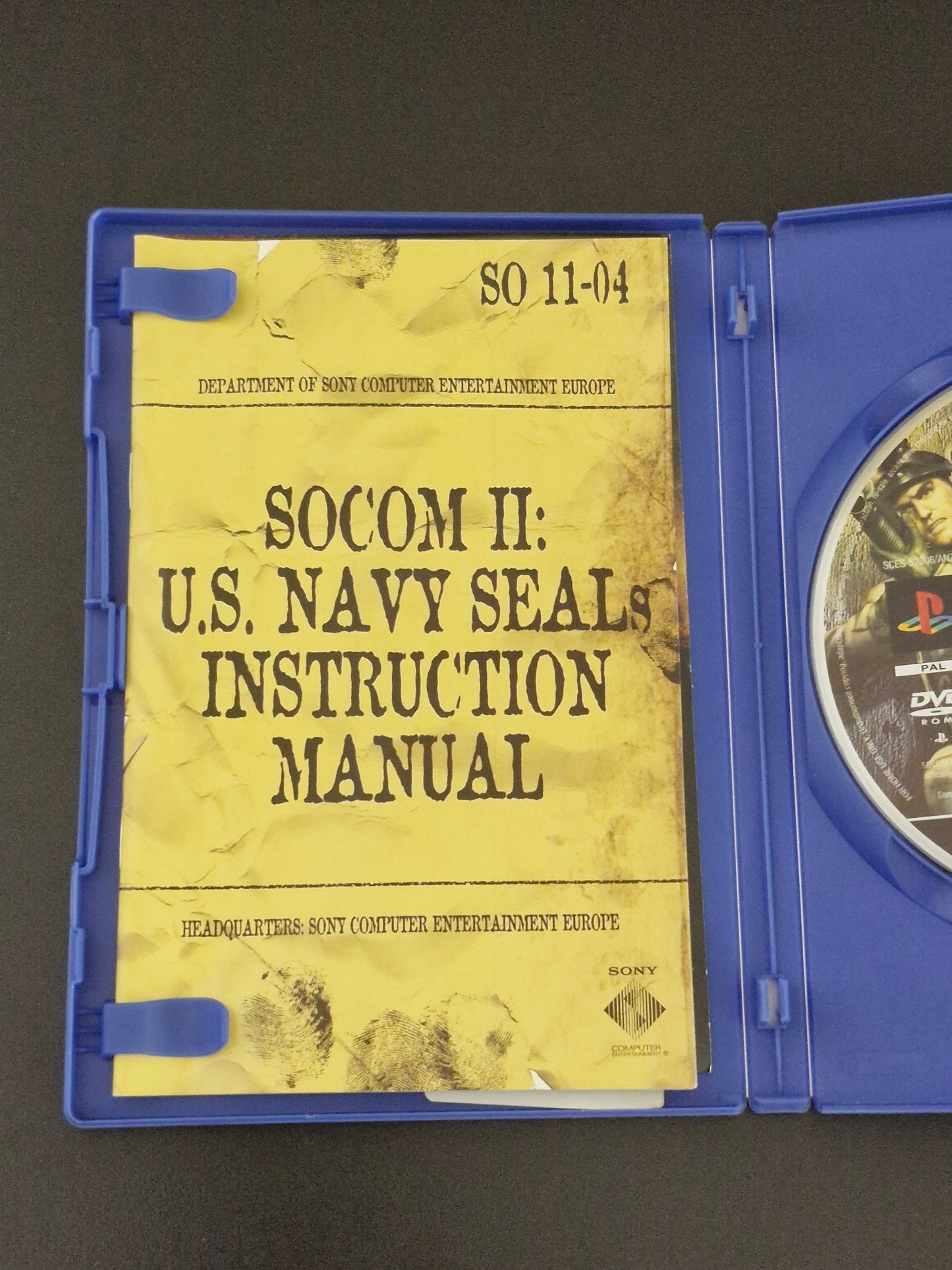 PlayStation 2 Game – SOCOM II: U.S. Navy SEALs – PS2 PAL – Complete – Pre-Owned
