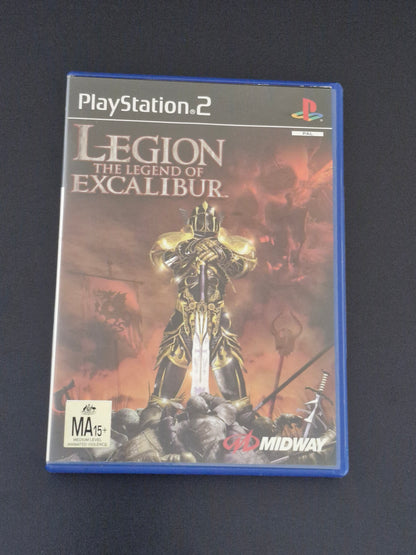 PlayStation 2 Game – Legion: The Legend of Excalibur – PS2 PAL – Complete – Pre-Owned