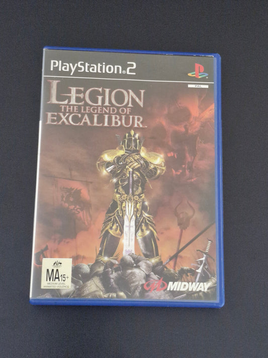 PlayStation 2 Game – Legion: The Legend of Excalibur – PS2 PAL – Complete – Pre-Owned