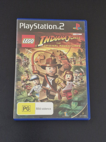 PlayStation 2 Game – LEGO Indiana Jones: The Original Adventures – PS2 PAL – Complete – Pre-Owned