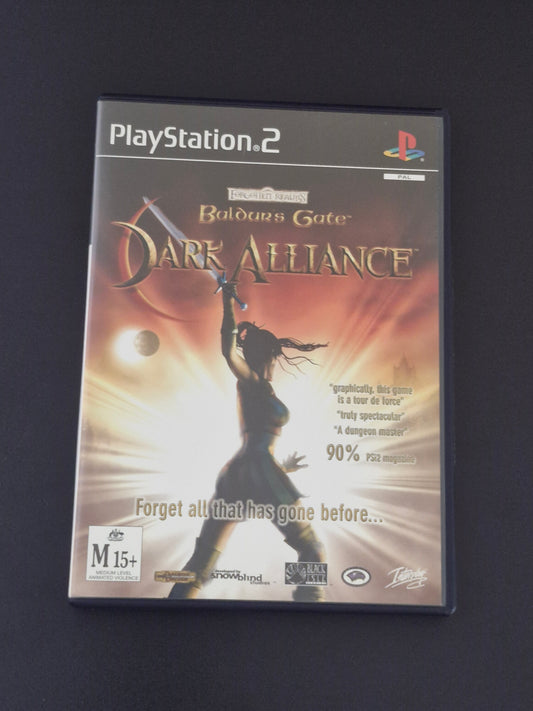 PlayStation 2 Game – Baldur's Gate: Dark Alliance – PS2 PAL – Complete – Pre-Owned