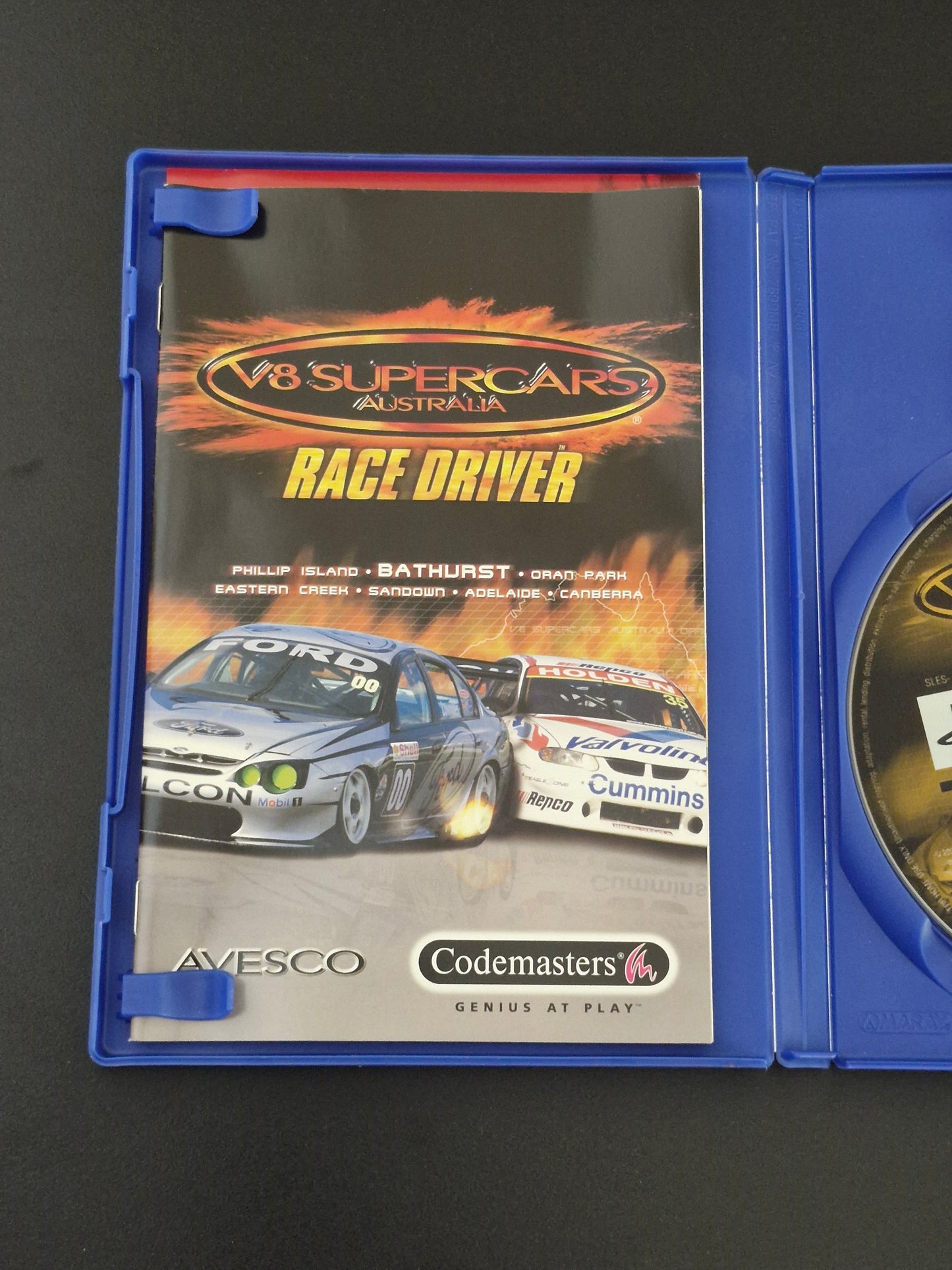 PlayStation 2 Game – V8 Supercars Australia: Race Driver – PS2 PAL – Complete – Pre-Owned